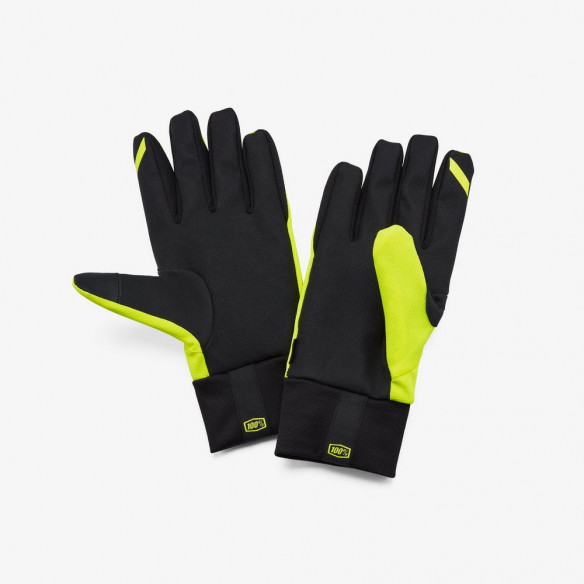 Guantes 100x100 Hydromatic Amarillo Neon palma